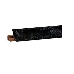 Плинтус для столешницы 80 см +комплект заглушек Цвет -Кастилло темный
