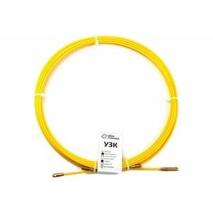 Протяжка для кабеля OlmiOn мини УЗК d=11 мм L=50 м в бухте, желтый СП-Б-11/50
