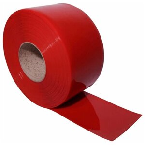 ПВХ завеса красная 2x200, 1 рулон, 50м