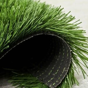 Рулон искусственного газона PREMIUM GRASS "Football 50 Green 12000" 2х1,5 м. Спортивная, декоративная трава с высотой ворса 50 мм.