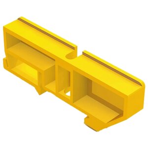 Шинодержатель (шинный изолятор) DEKraft ИД101-09 желтый, 12х32.5 мм, 84.5 мм, 1 шт.
