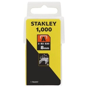Скобы Stanley тип 53 8mm 1000шт 1-TRA205T
