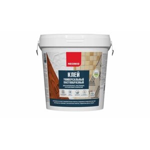 Строительный клей NEOMID универсальный (1,5 кг) / Для керамической и потолочной плитки, для ковролина, паркета и линолеума