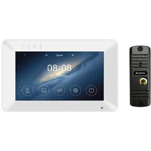 Tantos Rocky HD Wi-Fi и Corban HD (асфальт) (комплект многофункционального домофона HD 7" с переадресацией вызова)