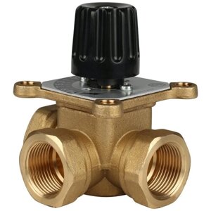 Трехходовой смесительный клапан термостатический STOUT SVM-0003-012002 муфтовый (ВР), Ду 20 (3/4"Kvs 6