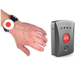Тревожная кнопка Страж SOS GSM-03 - кнопка тревожной сигнализациитревожная кнопка в машине, тревожная кнопка в офис