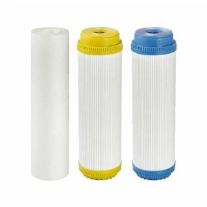 Тройной набор картриджей для бытовых систем очистки воды (жесткость)