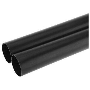 Трубка термоусаживаемая сттк (6:1) клеевая 33,0/5,5мм, черная, упаковка 2 шт. по 1м REXANT
