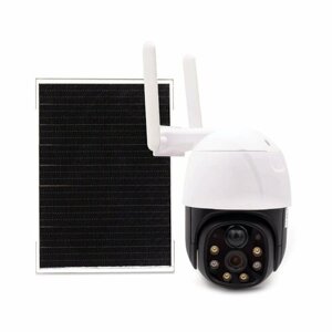 Уличная поворотная беспроводная 4G 2MP IP-камера "Линк Солар GH55-4G-2MP (4G) (N50770UL)с солнечной панелью 7Вт и аккумулятором, с записью