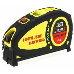Уровень лазерный Laser LevelPro3 с рулеткой