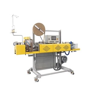 Автоматическая упаковочная машина для запайки и сшивания мешков Hualian Machinery FBK-24DC