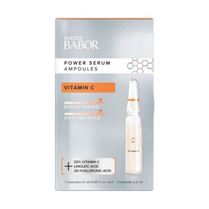 BABOR ампулы с витамином с doctor BABOR / power serum ampoules vitamin C doctor BABOR (20%7*2 мл