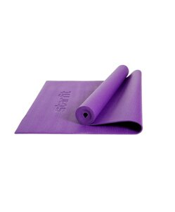 Коврик для йоги и фитнеса Core 173x61x0,4см Star Fit PVC FM-101 фиолетовый