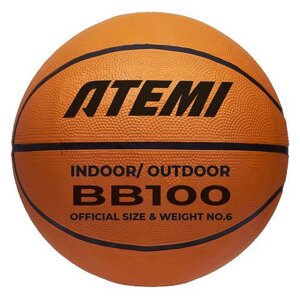 Мяч баскетбольный Atemi BB100N р. 6, окруж 72-74