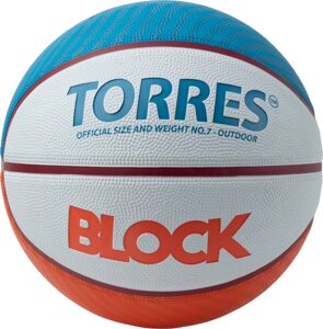 Мяч баскетбольный Torres Block B023167 р. 7