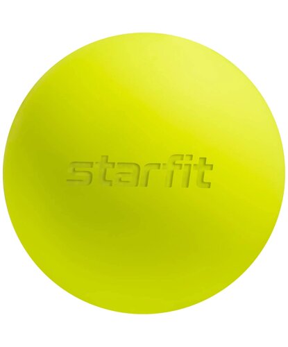 Мяч для МФР Star Fit RB-105, 6 см, силикагель, ярко-зеленый