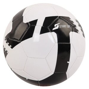Мяч футбольный для отдыха Start Up E5120 р. 5 белый-черный