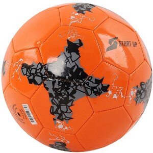 Мяч футбольный для отдыха Start Up E5125 р. 5 оранжевый