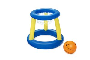 Набор для игры на воде 61см Баскетбол корзина и мяч, от 3 лет Bestway 52418