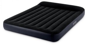 Надувная кровать Intex Queen Dura-Beam Pillow Rest Classic Airbed 203х152х25см 64143