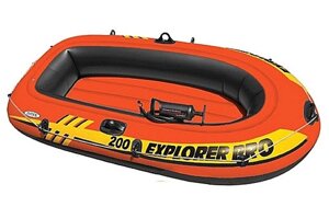 Надувная лодка Intex Explorer Pro 200 (до 120кг) 58356, уп. 3
