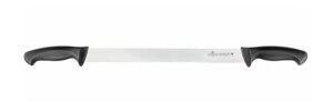 Нож для сыра с двумя ручками 300 мм Colour Luxstahl | WX-SL431