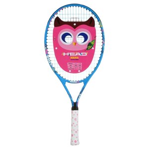 Ракетка для большого тенниса детская Head Maria 25 Gr06, 233400, для дет. 8-10лет, алюминий, со струнами, син-бело-роз