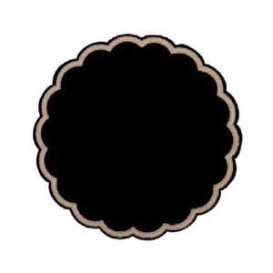 Салфетки черные под чашку (доллис), 9 слоев, 9 см, 250 шт Garcia De Pou | 103.56