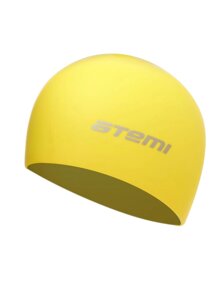 Шапочка для плавания Atemi силикон SC307 желтый