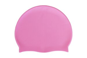 Шапочка для плавания Sportex силиконовая, взрослая E42798 розовый