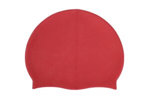 Шапочка для плавания Sportex силиконовая, взрослая E42799 красный