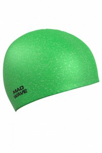 Шапочки для плавания Mad Wave Recycled M0536 01 0 02W зеленый