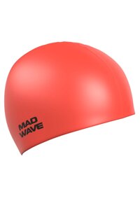 Силиконовая шапочка Mad Wave Neon Silicone Solid M0535 02 0 11W