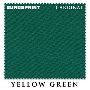 Сукно Eurosprint Cardinal 165см Yellow Green 60М