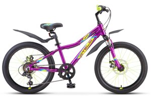 Велосипед 20 quot; Stels Pilot 240 MD V010 (рама 11) (ALU рама) (7-ск) LU088722 Пурпурный
