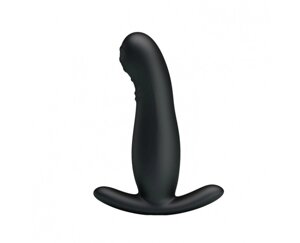 Baile Black Pretty Love - Стимулятор для массажа простаты с вибрацией, 12.5 см (чёрный)