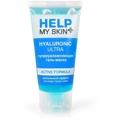 Биоритм Help my skin hyaluronic - Супер-увлажняющая гель-маска для лица, 60 г