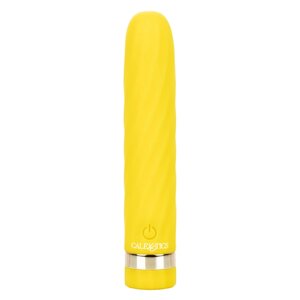 CalExotics Slay #Seduceme вибромассажер, 12х2.5 см (желтый)