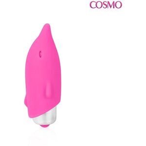 Cosmo - Маленький вибромассажер для клиторальной стимуляции, 7х2.5 см (розовый)