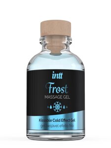 Intt Frost Massage Gel - Съедобный массажный гель с охлаждающим эффектом, 30 мл