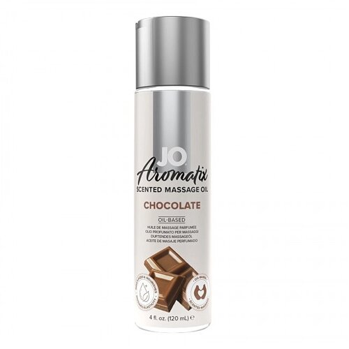JO - Aromatix - Massage Oil Chocolate - Массажное масло, 120 мл (шоколад)