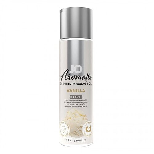 JO - Aromatix Massage Oil Vanilla - Массажное масло, 120 мл (ваниль)
