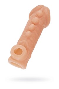 KOKOS - Насадка на пенис, 15,6 см (телесный)