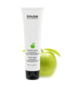 Nuei Inlube - водный лубрикант с алоэ вера и ароматом зелёного яблока, 100 мл