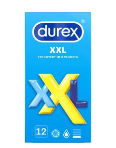 Презервативы для члена большого размера XXL - Durex, 12 шт