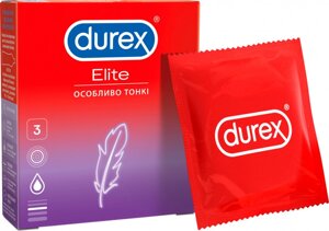 Презервативы Durex Elite - 5.6 см,3 шт.)