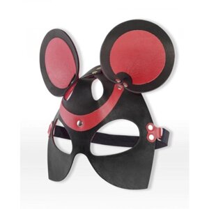 СК-Визит Harness Mouse Mask - Двухцветная маска из натуральной кожи