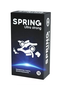 SPRING Ultra Strong - Презервативы, 19,5 см 12 шт (ультра-прочные)