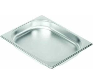 Аксессуар для кухонных моек Alveus GN PAN 1/3 x 40 BR без отверстий, нерж. сталь (1008746) Коландер