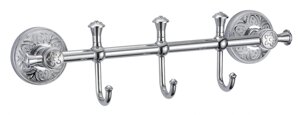 Аксессуар для ванной Savol S-005873A Планка с крючками (3 крючка)